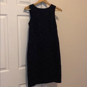 Navy Ann Taylor‎ lace dress size 4